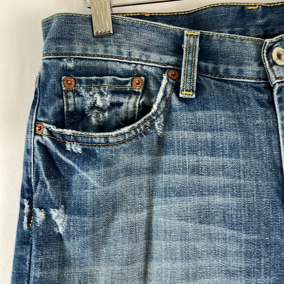 Lucky Brand Low-Rise Distressed Sweet N' Low Flare Jeans - Picture 4 of 12